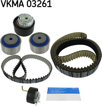 SKF VKMA 03261 - Timing Belt Set autospares.lv