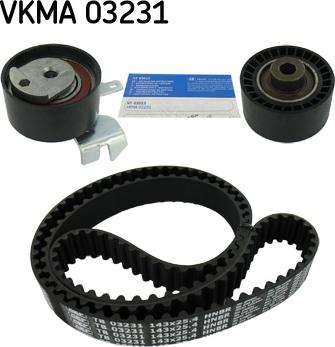 SKF VKMA 03231 - Timing Belt Set autospares.lv