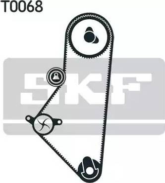 SKF VKMA 03220 - Timing Belt Set autospares.lv