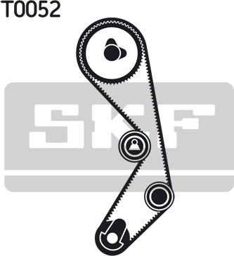 SKF VKMA 02410 - Timing Belt Set autospares.lv