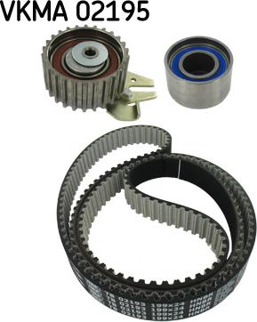 SKF VKMA 02195 - Timing Belt Set autospares.lv