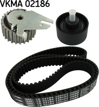 SKF VKMA 02186 - Timing Belt Set autospares.lv