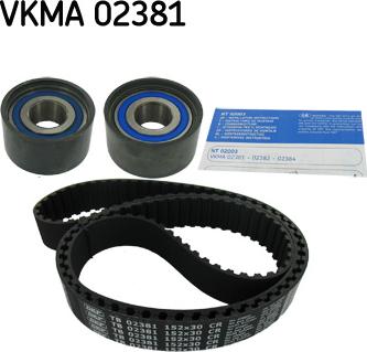 SKF VKMA 02381 - Timing Belt Set autospares.lv