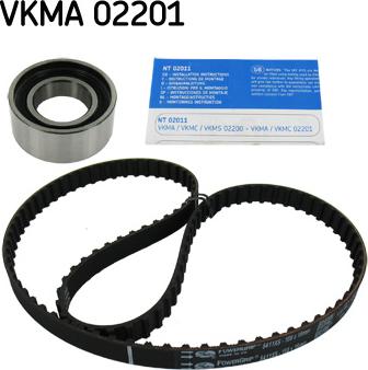 SKF VKMA 02201 - Timing Belt Set autospares.lv