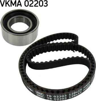 SKF VKMA 02203 - Timing Belt Set autospares.lv