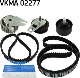 SKF VKMA 02277 - Timing Belt Set autospares.lv