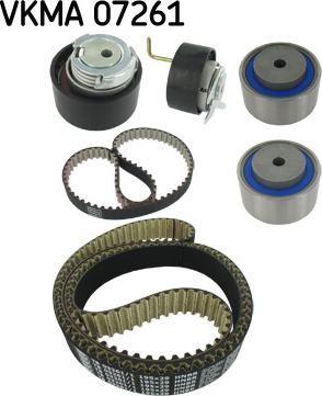 SKF VKMA 07261 - Timing Belt Set autospares.lv