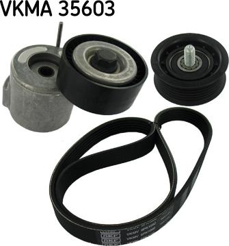 SKF VKMA 35603 - V-Ribbed Belt Set autospares.lv