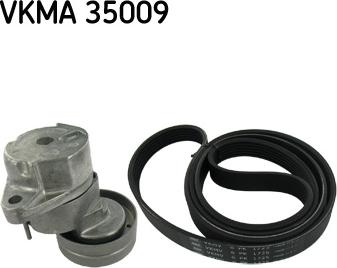 SKF VKMA 35009 - V-Ribbed Belt Set autospares.lv