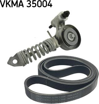 SKF VKMA 35004 - V-Ribbed Belt Set autospares.lv