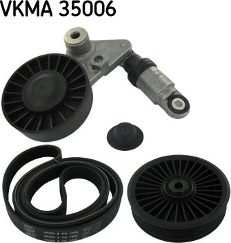 SKF VKMA 35006 - V-Ribbed Belt Set autospares.lv