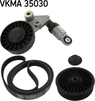 SKF VKMA 35030 - V-Ribbed Belt Set autospares.lv