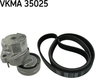 SKF VKMA 35025 - V-Ribbed Belt Set autospares.lv