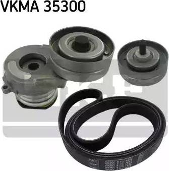 SKF VKMA 35300 - V-Ribbed Belt Set autospares.lv