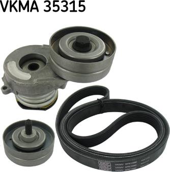 SKF VKMA 35315 - V-Ribbed Belt Set autospares.lv