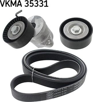 SKF VKMA 35331 - V-Ribbed Belt Set autospares.lv