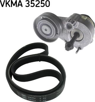 SKF VKMA 35250 - V-Ribbed Belt Set autospares.lv