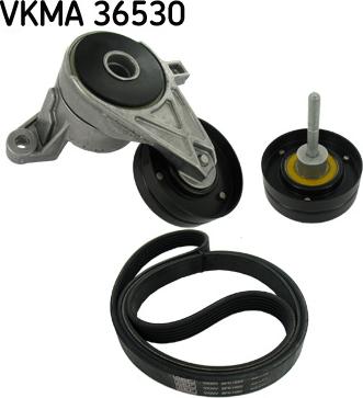 SKF VKMA 36530 - V-Ribbed Belt Set autospares.lv