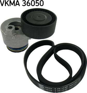SKF VKMA 36050 - V-Ribbed Belt Set autospares.lv