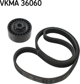 SKF VKMA 36060 - V-Ribbed Belt Set autospares.lv