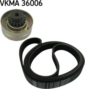 SKF VKMA 36006 - V-Ribbed Belt Set autospares.lv