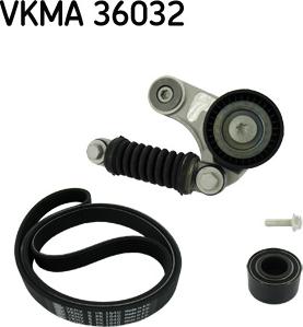SKF VKMA 36032 - V-Ribbed Belt Set autospares.lv