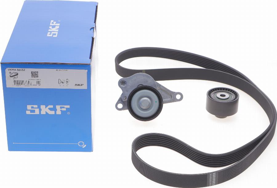 SKF VKMA 36132 - V-Ribbed Belt Set autospares.lv