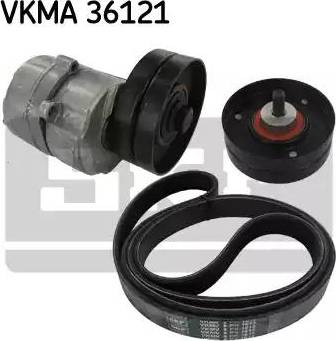 SKF VKMA 36121 - V-Ribbed Belt Set autospares.lv