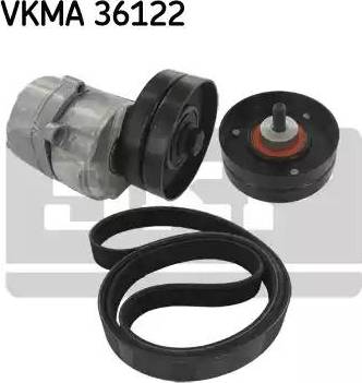 SKF VKMA 36122 - V-Ribbed Belt Set autospares.lv