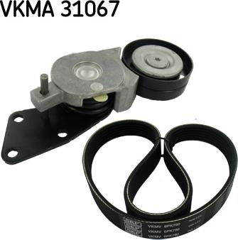 SKF VKMA 31067 - V-Ribbed Belt Set autospares.lv