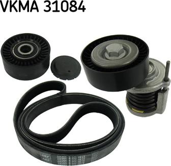 SKF VKMA 31084 - V-Ribbed Belt Set autospares.lv