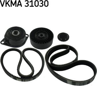 SKF VKMA 31030 - V-Ribbed Belt Set autospares.lv