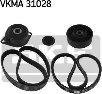 SKF VKMA 31028 - V-Ribbed Belt Set autospares.lv