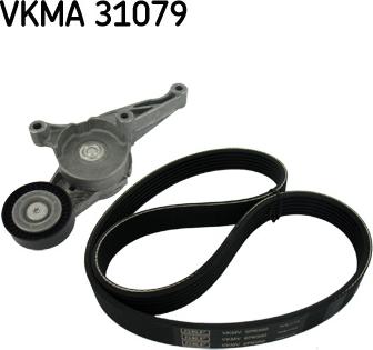 SKF VKMA 31079 - V-Ribbed Belt Set autospares.lv