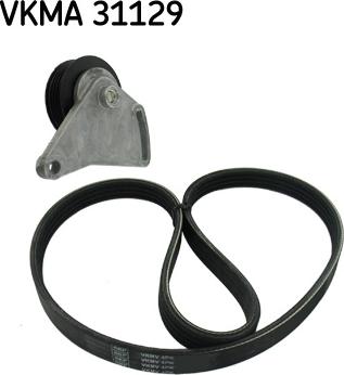SKF VKMA 31129 - V-Ribbed Belt Set autospares.lv