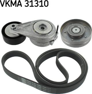 SKF VKMA 31310 - V-Ribbed Belt Set autospares.lv