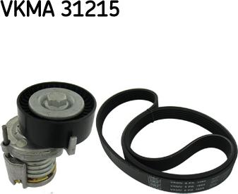 SKF VKMA 31215 - V-Ribbed Belt Set autospares.lv