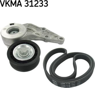 SKF VKMA 31233 - V-Ribbed Belt Set autospares.lv