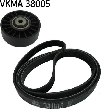 SKF VKMA 38005 - V-Ribbed Belt Set autospares.lv