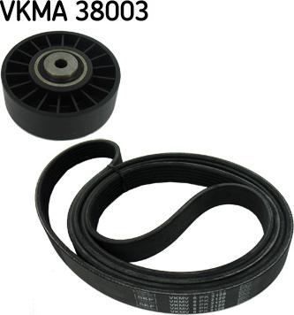 SKF VKMA 38003 - V-Ribbed Belt Set autospares.lv