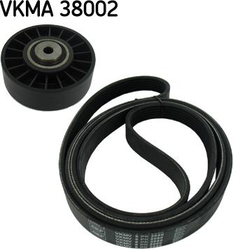 SKF VKMA 38002 - V-Ribbed Belt Set autospares.lv