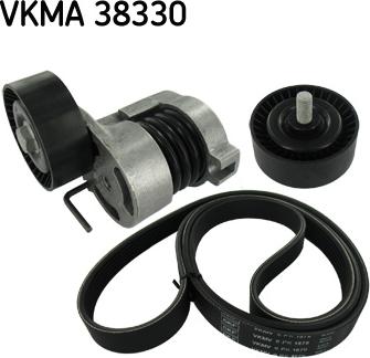 SKF VKMA 38330 - V-Ribbed Belt Set autospares.lv