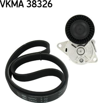 SKF VKMA 38326 - V-Ribbed Belt Set autospares.lv