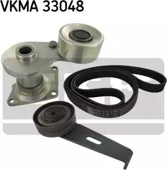SKF VKMA 33048 - V-Ribbed Belt Set autospares.lv