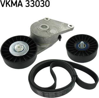 SKF VKMA 33030 - V-Ribbed Belt Set autospares.lv