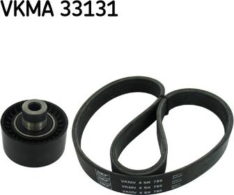 SKF VKMA 33131 - V-Ribbed Belt Set autospares.lv