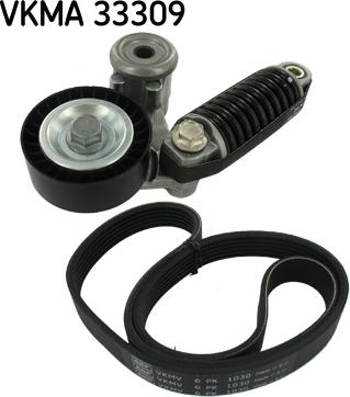 SKF VKMA 33309 - V-Ribbed Belt Set autospares.lv