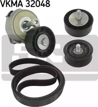 SKF VKMA 32048 - V-Ribbed Belt Set autospares.lv