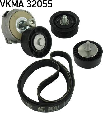 SKF VKMA 32055 - V-Ribbed Belt Set autospares.lv