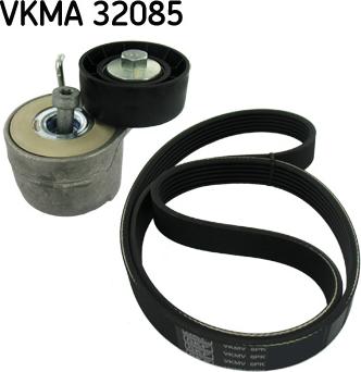 SKF VKMA 32085 - V-Ribbed Belt Set autospares.lv